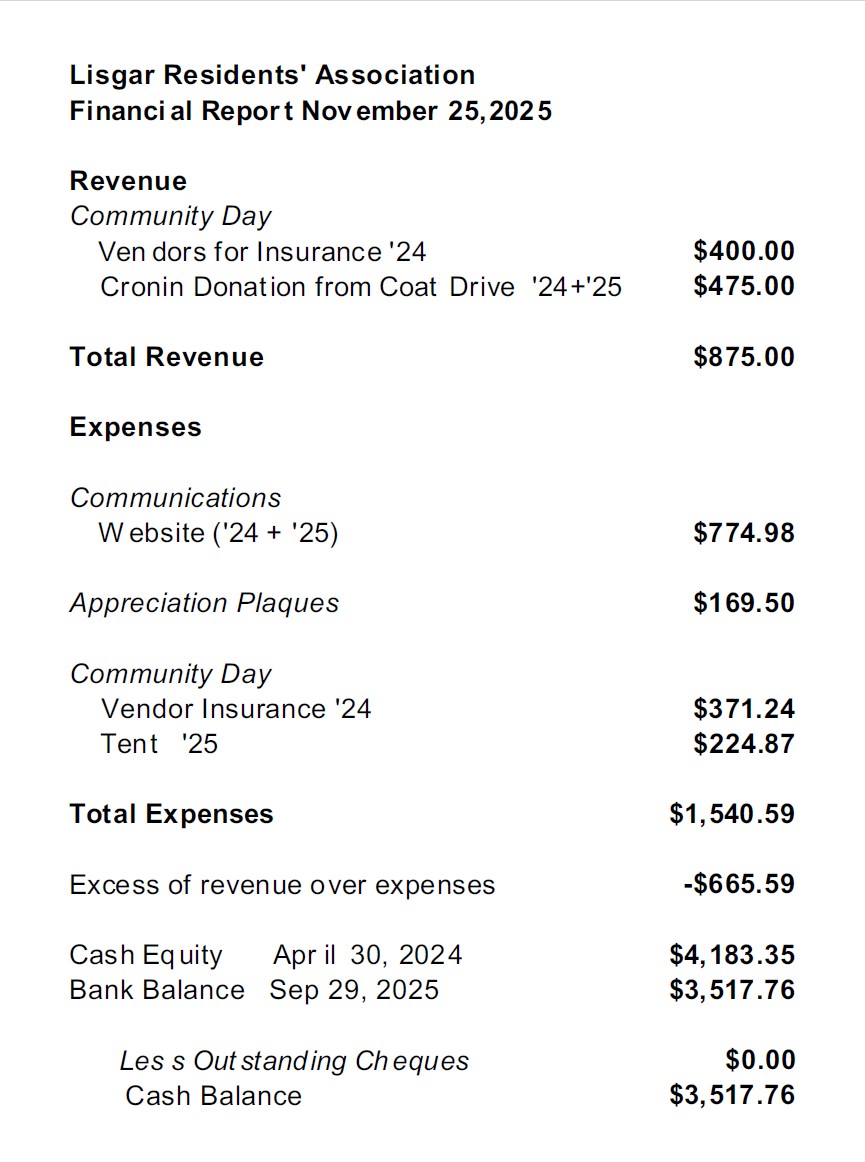 AGM 2025 Financial Report